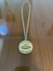 Frank Sinatra Opening Night 10-26-74 Concert Coliseum Richfield Oh Medal Necklac