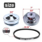 7  Od Torque Converter 30 Series Go Kart 3 4    5 8  Driven Clutch   Belt 203591