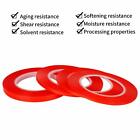 25m Clear Heat Resistant Double Sided Tape Rolls Transparent Strong Adhesive 