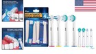 Orthodontic Care 4-pack  Soft Nylon Brush Heads For Oral-b Electric Toothbrush