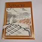 Spin-off Magazine Lot Of 4  1981   1984  Vintage Spinning Fiber Wool Crafts