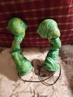 Monster Alien Eyeballs Novelty Deco Cosplay Eye Horns Vintage 1980 s Halloween