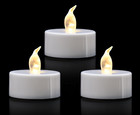 12-pack Battery-operated Tea Light Candles Flickering Flameless Led Lights Warm