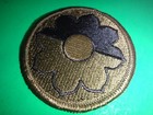 Us Army 9th Infantry Division Subdued Patch From Vietnam War Era  new Old Stock 