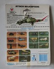 New Vtg 1989 Kenner Mega Force Triax Attack Helicopters Die Cast Metal Military