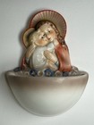 Goebel Hummel Holy Water Font Madonna With Child Signed 1986 4  Catholic Gift