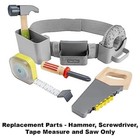 Replacement 4 Pretend Tools For Fisher-price Diy Tool Belt - Ggt60