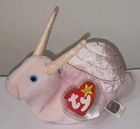 Ty Beanie Baby - Swirly The Snail  6 Inch  New Mwmts Plush Stuffed Animal Toy