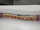 Lot Of 2 Vintage Australian Didgeridoos Hand Painted Aboriginal Style Wood