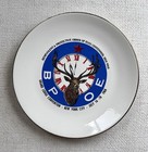 Vintage 1968 Bpoe Elks Centennial Grand Lodge Convention 9    Commemorative Plate