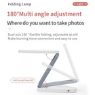Foldable Led Desk Light Touch Sensor Table Bedside Reading Lamp Usb Rechargeable