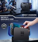 Switch 2 Protective Case With Ergonomic Grip hard Pc Shell For Switch 2 Joy-con