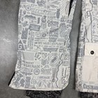 Grenade Snowboard Pants Mens Small Whote Flaws Outdoors Y2k Preowned