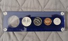 1959 Us Mint Partial Silver Proof Set  In Acrylic Holder   No Half