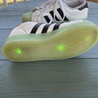 Adidas Superstar Led Lights C Little Kids  Shoes Cloud White Ji4376 Size 2