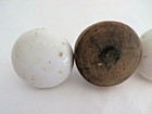 Vintage Mixed Lot Of 9 Door Knobs Ceramic Glass Wood Metal     11180