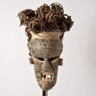 Salampasu Metal Sheeting Mask With Jagged Teeth Congo