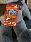Rare Grateful Dead Bear Stella Blue Liquid Blue Plush 14  6 17 72 Hollywood Bowl