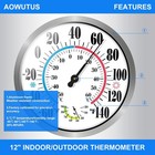 Outdoor Thermometer Hygrometer - 12   Indoor Outdoor Thermometer Wireless  In   