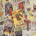 Beautiful 1909 Original Tarot Card Rider Waite Smith Deck Board Game Divination