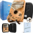 Orora Kalimba 17 Keys Thumb Piano - Songbook Included With 25 Songs - 