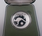 Australia  1 2005 Proof 1oz   1 Ounce  Silver Kangaroo Coin
