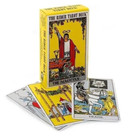 Rider Waite Original Tarot Deck Of 78 Cards With Booklet Classic Blue Plaid