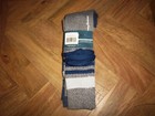 2 Pair Mens One Size Tommy Bahama Blue gray Calf Socks - Nwt