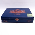 Perez Carrillo Pledge Sojourn Empty Wood Cigar Box 9 75  X 7 25  X 2 