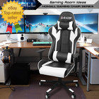 Gaming Chair  Office Chair High Back Computer Chair Leather Desk Chair Racing Ex