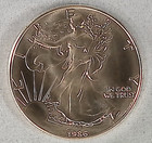 1986 American Silver Eagles Bu 1 Oz 999 Silver Bullion Coin From Tube