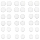 Earbud Tips  S m l  18 Pairs - Soft And Comfortable  Silicone  Fit Sml White
