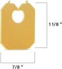 Mt Products Yellow Disposable Plastic Clip And Bread Bag Clips - Pack Of 100
