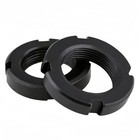Round Locknut Slotted Nuts Retaining Castle Nut Left right Thread M10 M12-m300