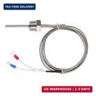 Waterproof K Type Thermocouple Temperature Sensor Probe For Pid Controller Two