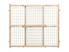 Evenflo Position   Lock Tall And Wide Value Adjustable Baby Gate  natural   Fits