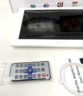 Digital Picture Frame 10  White Open Box