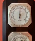 Sunbeam Thermometer  Barometer  Humidity Weather Station Vintage 3 Gauge 16 By 7
