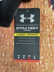 Men s Youth Under Armour Lacrosse Strategy Arm Pads Black 2 Pack Medium