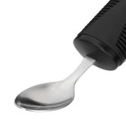 4pcs Adaptive Utensil Set Stainless Steel Spoon Fork Knife For Elderly With Arth
