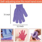24 Pcs Men Women Exfoliating Shower Gloves Bath Body Scrub Spa Nylon Mitt Lot