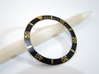 New Black gold Bezel Insert 35 2mm Medium Divers 10bar Skx027  7s26-0050  Watch