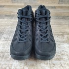 Oboz Sawtooth X Mens Hiking Boots Sz 12 Black Sea Lace Up Mid Top Round Toe