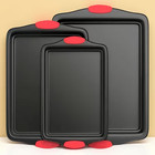 Niedeo Cooking Baking Pan 9 3 1-piece Non-stick Baking Pan Set carbon Steel