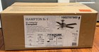 Hampton Bay Campbell 52  Indoor Led Brushed Nickel Ceiling Fan W light   Remote