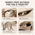 Portable Cat Carrier Bag Pet Puppy Dog Travel Outdoor Tote Breathable Handbag 