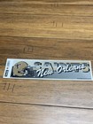 Vintage New Orleans Saints Bumper Sticker Official Nfl Football Trench  11    Jd