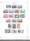 Collection  Greece Part B Scott Album Page  1961 1973  Cat  131  Mint   Used