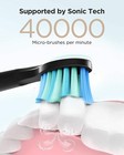 5 Modes Sonic Electric Toothbrush Rechargeable Brush Heads Travel Case Adult Kid
