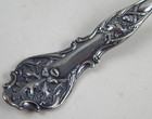 1847 Rogers Bro Charter Oak 1906 Silverplate 11  Soup Ladle Art Nouveau No Mono